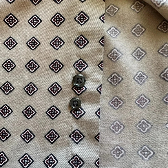 Hunt Club Men’s Long Sleeve Button Down Collared Dress Shirt Made in Jamaica - Picture 6 of 7